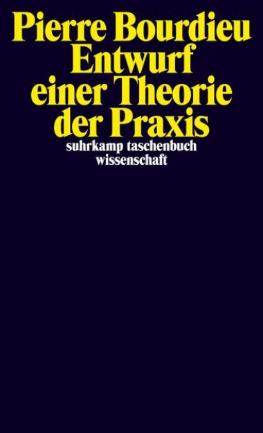 Bild von Entwurf einer Theorie der Praxis von Pierre Bourdieu