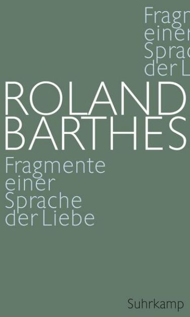 Bild von Fragmente einer Sprache der Liebe von Roland Barthes