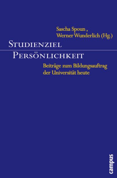 Bild von Studienziel Persönlichkeit von Sascha (Hrsg.) Spoun