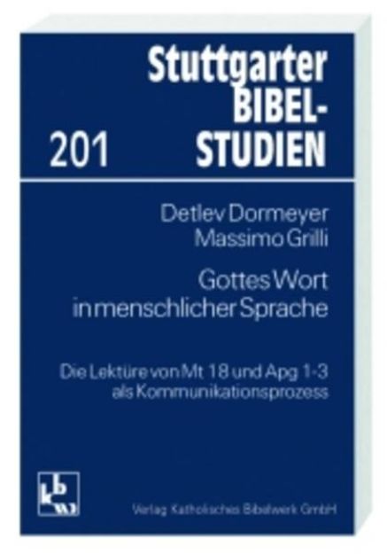 Bild von Gottes Wort in menschlicher Sprache von Detlev Dormeyer