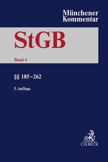 Bild von Münchener Kommentar zum Strafgesetzbuch Bd. 4: §§ 185-262 von Günther M. (Weitere Bearb.) Sander