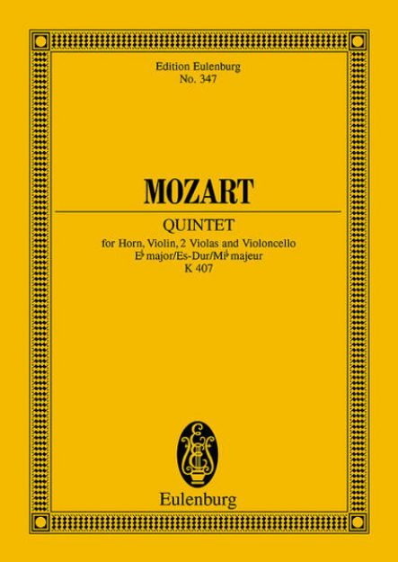 Bild von Quintett Es-Dur von Wolfgang Amadeus (Komponist) Mozart