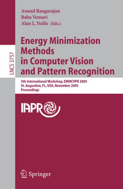 Bild von Energy Minimization Methods in Computer Vision and Pattern Recognition von Anand (Hrsg.) Rangarajan