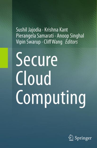 Bild von Secure Cloud Computing von Sushil (Hrsg.) Jajodia