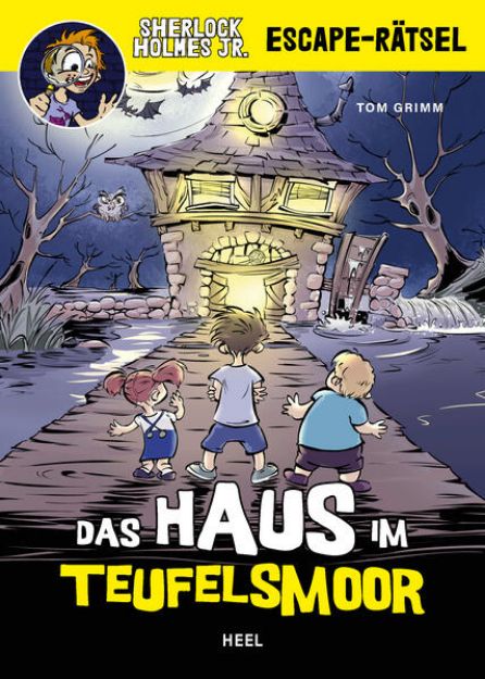 Bild von Sherlock Holmes Junior - Escape-Rätsel: Das Haus im Teufelsmoor- Das perfekte Geschenk für alle Escape-Room Rätsel-Fans von Tom Grimm