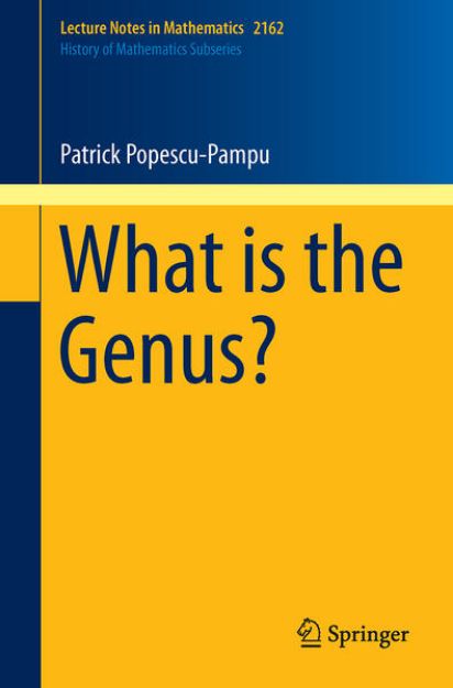 Bild von What is the Genus? von Patrick Popescu-Pampu