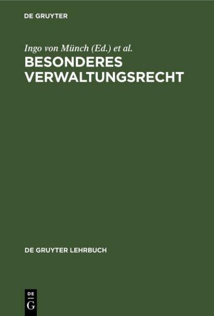 Bild zu Besonderes Verwaltungsrecht von Eberhard (Hrsg.) Schmidt-Aßmann