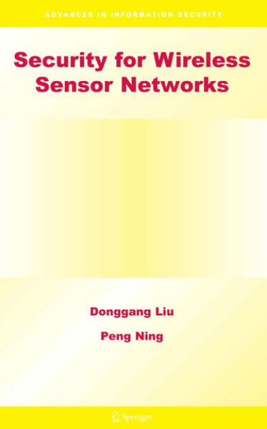 Bild von Security for Wireless Sensor Networks von Donggang Liu