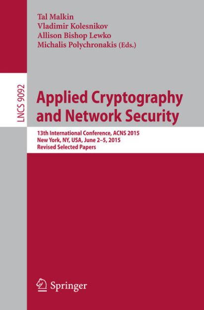 Bild von Applied Cryptography and Network Security von Tal (Hrsg.) Malkin