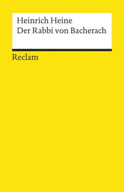 Bild von Der Rabbi von Bacherach von Heinrich Heine