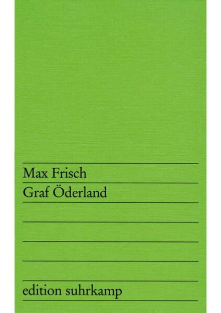 Bild von Graf Öderland von Max Frisch