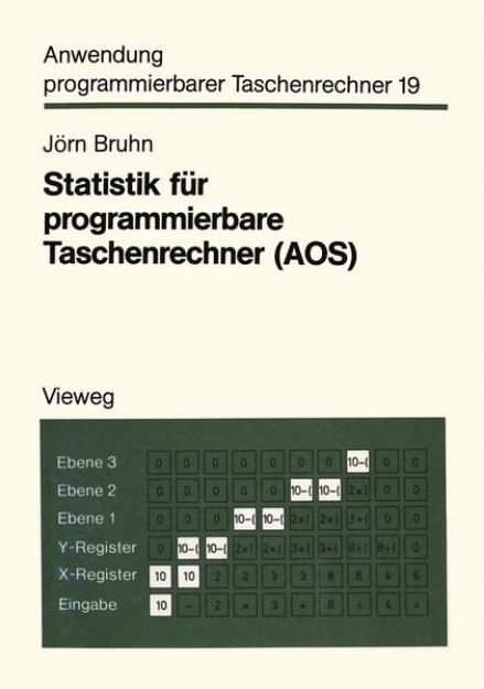 Bild von Statistik für programmierbare Taschenrechner (AOS) von Jörn Bruhn