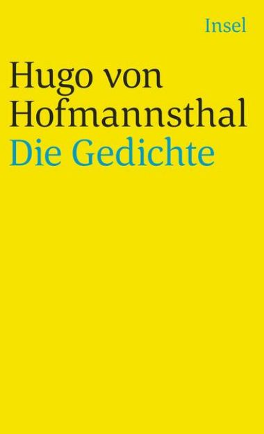 Bild von Die Gedichte von Hugo von Hofmannsthal