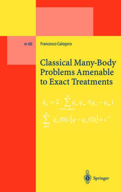 Bild von Classical Many-Body Problems Amenable to Exact Treatments von Francesco Calogero