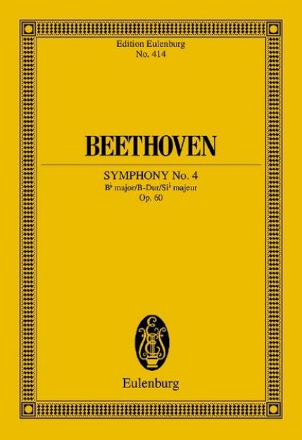 Bild von Sinfonie Nr. 4 B-Dur von Ludwig van (Komponist) Beethoven