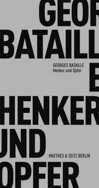 Bild von Henker und Opfer von Georges Bataille