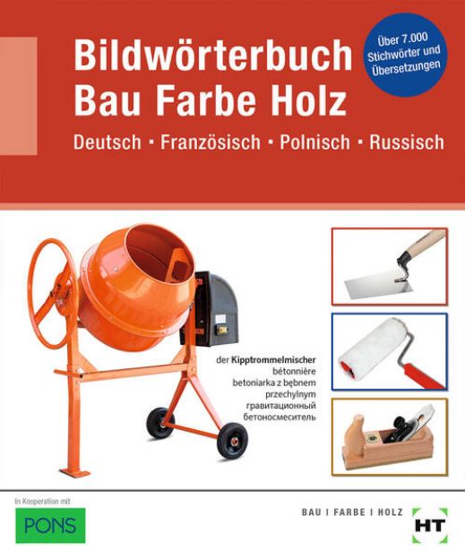 Bild von Bildwörterbuch Bau Farbe Holz von Balder (Weiterhin) Batran