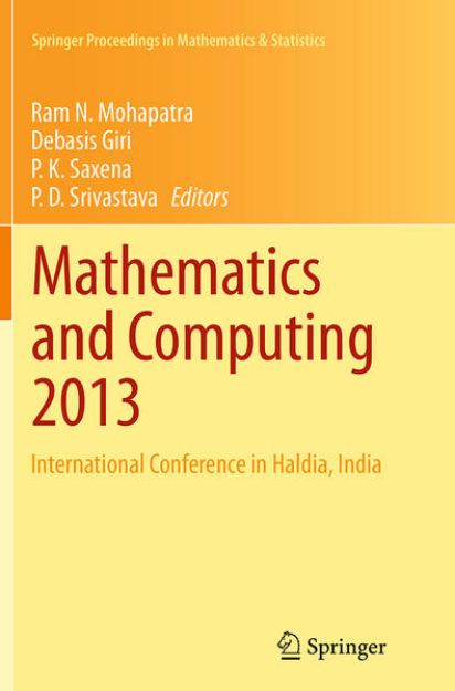 Bild von Mathematics and Computing 2013 von Ram N. (Hrsg.) Mohapatra