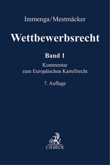 Bild von Wettbewerbsrecht Band 1: EU. Kommentar zum Europäischen Kartellrecht - Fortsetzungskopf. Wettbewerbsrecht von Torsten (Hrsg.) Körber