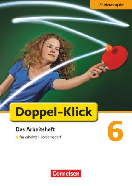 Bild von Doppel-Klick, Das Sprach- und Lesebuch, Förderausgabe, 6. Schuljahr, Inklusion: für erhöhten Förderbedarf, Arbeitsheft mit Lösungen von Miriam Wiedner