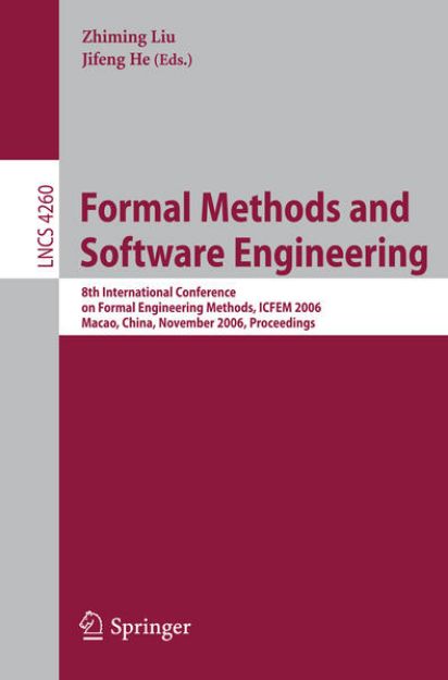 Bild von Formal Methods and Software Engineering von Zhiming (Hrsg.) Liu