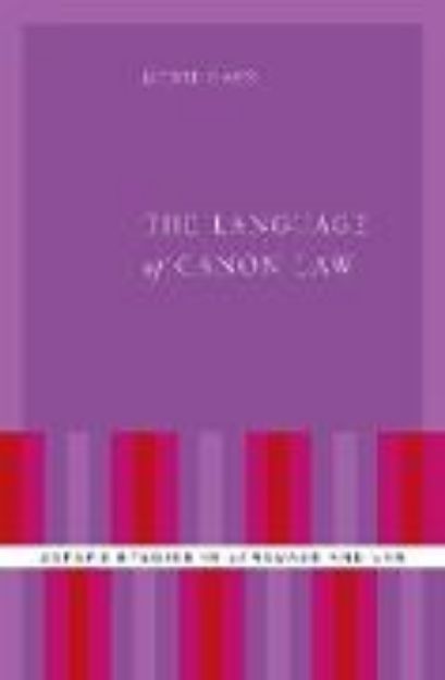 Bild von The Language of Canon Law von Judith Hahn