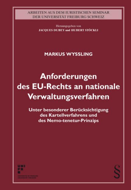 Bild von Anforderungen des EU-Rechts an nationale Verwaltungsverfahren von Markus Wyssling