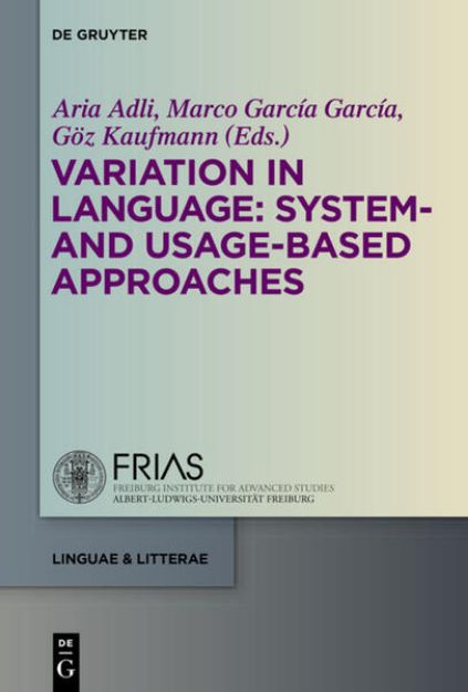 Bild von Variation in Language: System- and Usage-based Approaches von Aria (Hrsg.) Adli