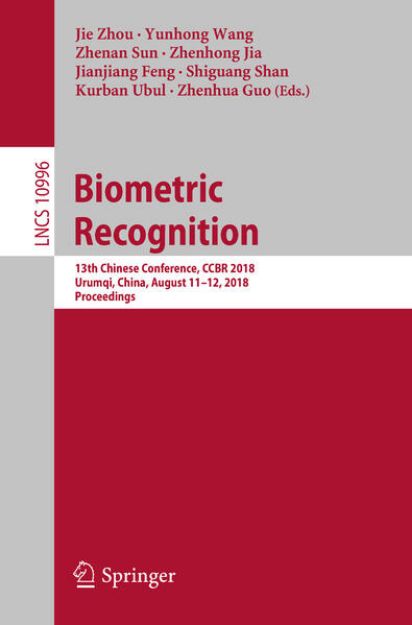 Bild von Biometric Recognition von Jie (Hrsg.) Zhou