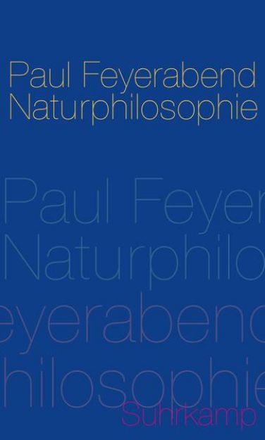 Bild von Naturphilosophie von Paul Feyerabend