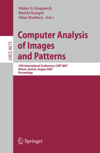 Bild von Computer Analysis of Images and Patterns von Walter (Hrsg.) Kropatsch