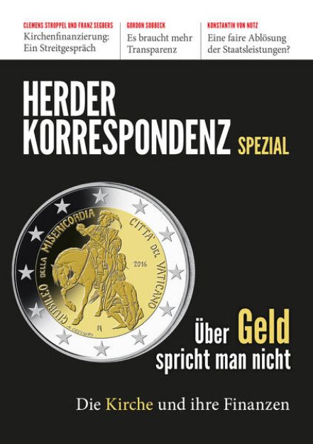 Bild von Über Geld spricht man nicht von Herder Korrespondenz