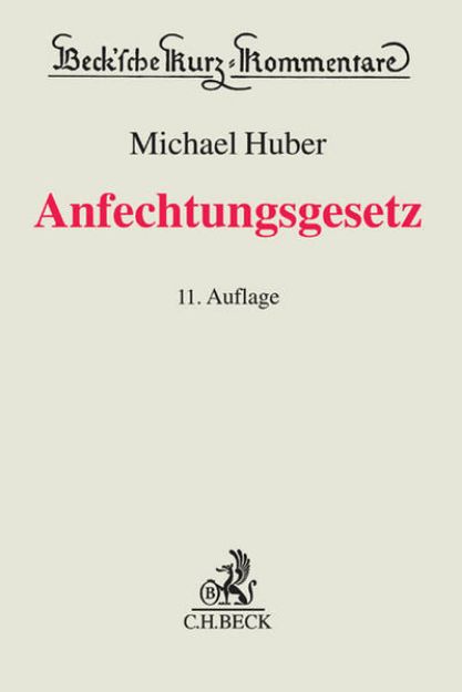 Bild von Anfechtungsgesetz (AnfG) von Michael Huber