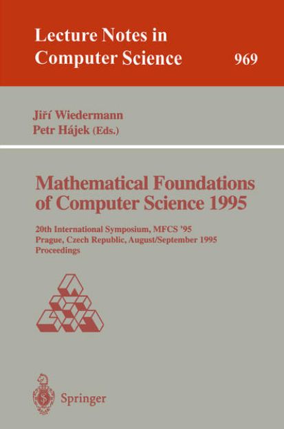 Bild von Mathematical Foundations of Computer Science 1995 von Petr (Hrsg.) Hajek