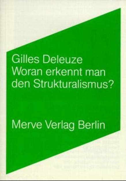 Bild von Woran erkennt man den Strukturalismus? von Gilles Deleuze