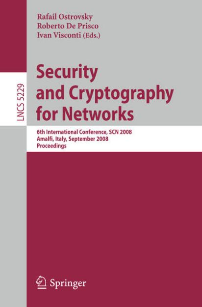 Bild von Security and Cryptography for Networks von Rafail (Hrsg.) Ostrovsky