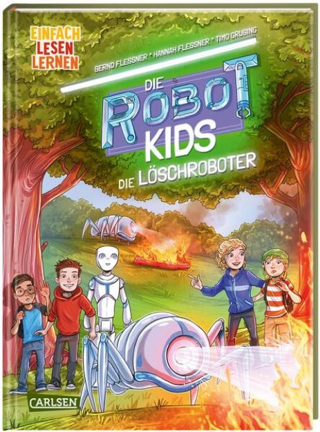 Bild von Die Robot-Kids: Die Löschroboter von Bernd Flessner