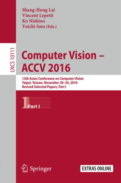 Bild von Computer Vision ¿ ACCV 2016 von Shang-Hong (Hrsg.) Lai