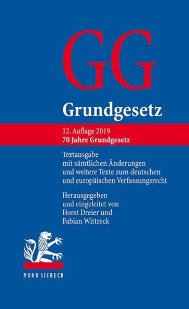 Bild von Grundgesetz von Horst (Hrsg.) Dreier