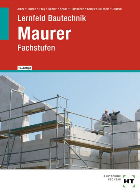 Bild zu eBook inside: Buch und eBook Lernfeld Bautechnik Maurer von Christa Alber