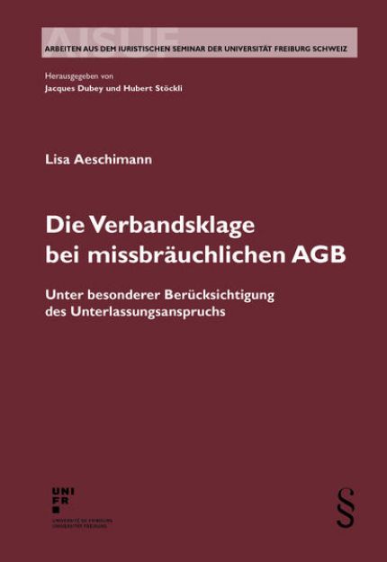 Bild von Die Verbandsklage bei missbräuchlichen AGB von Lisa Aeschimann