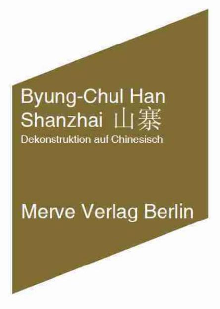 Bild zu Shanzai von Byung-Chul Han