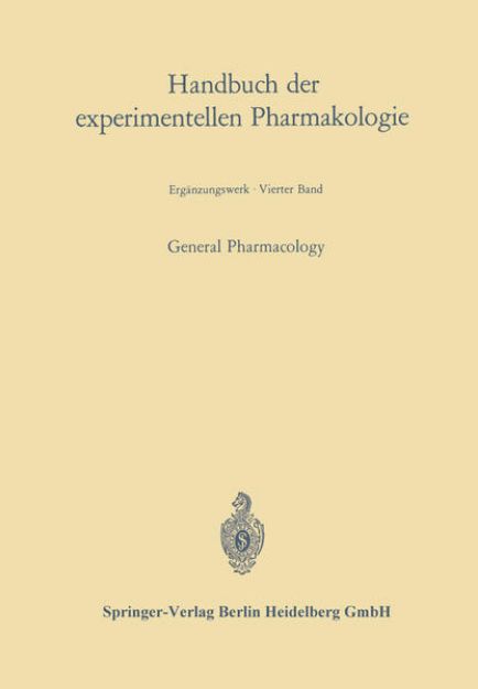 Bild von General Pharmacology von Johannes Carl Bock