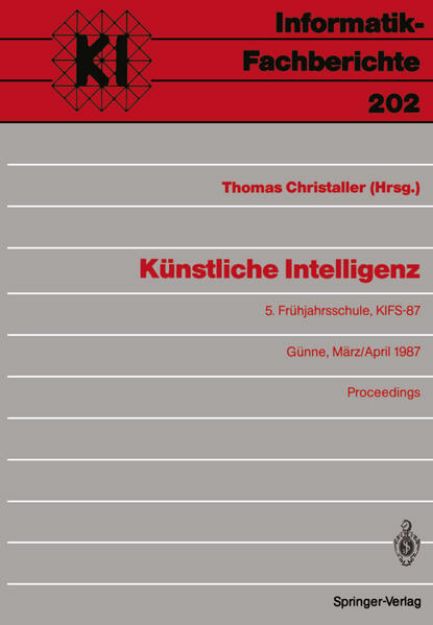 Bild von Künstliche Intelligenz von Thomas (Hrsg.) Christaller