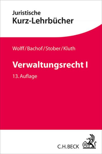 Bild von Verwaltungsrecht I - Verwaltungsrecht von Rolf Stober