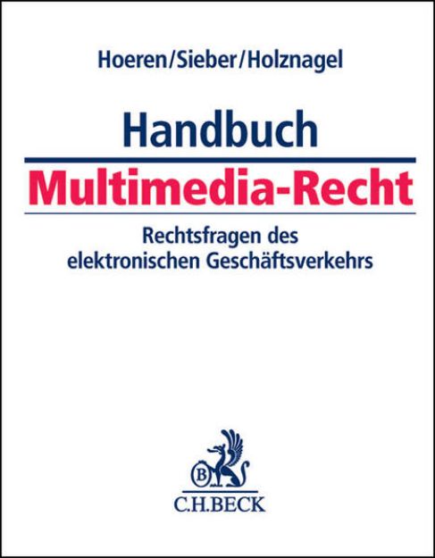 Bild von Handbuch Multimedia-Recht - Handbuch Multimedia-Recht von Thomas (Hrsg.) Hoeren