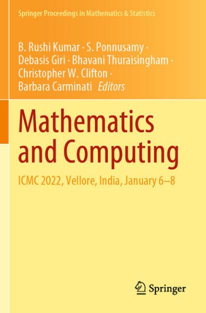 Bild von Mathematics and Computing von B. (Hrsg.) Rushi Kumar