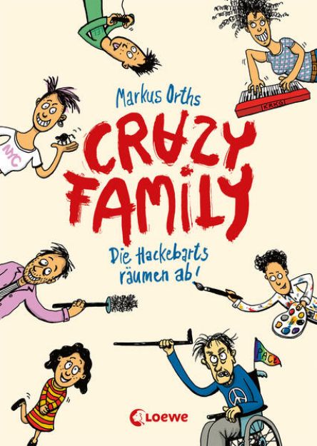 Bild von Crazy Family (Band 1) - Die Hackebarts räumen ab! von Markus Orths