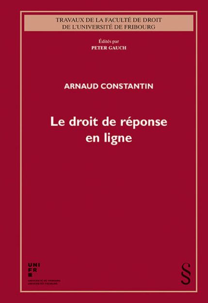 Bild zu Le droit de réponse en ligne von Arnaud Constantin