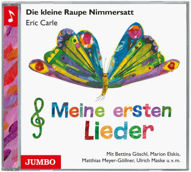 Bild von Die kleine Raupe Nimmersatt - Meine ersten Lieder CD von Eric Carle